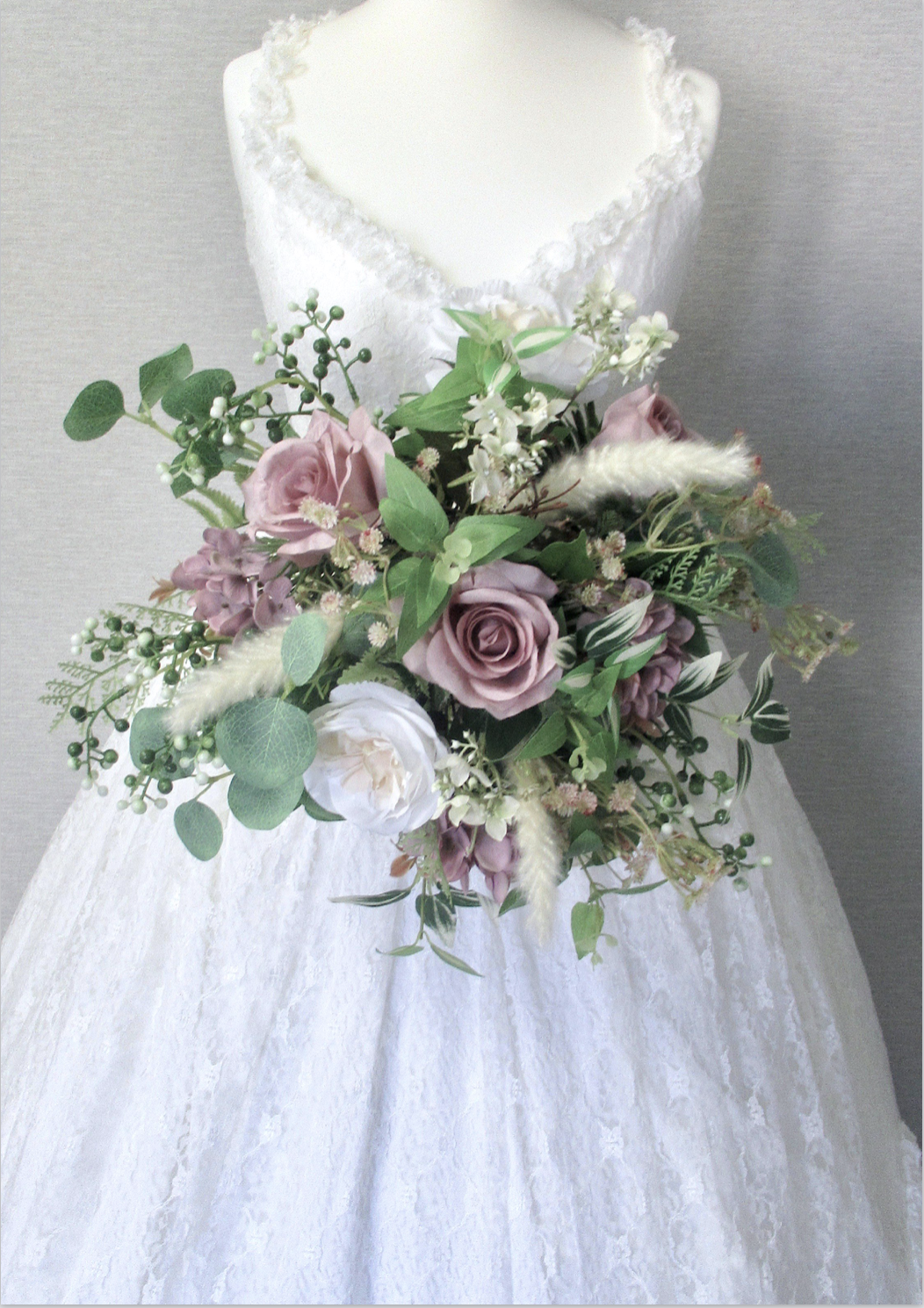 Dusty Mauve Wedding Bouquet, dusty mauve boho inspired weddng bouquet
